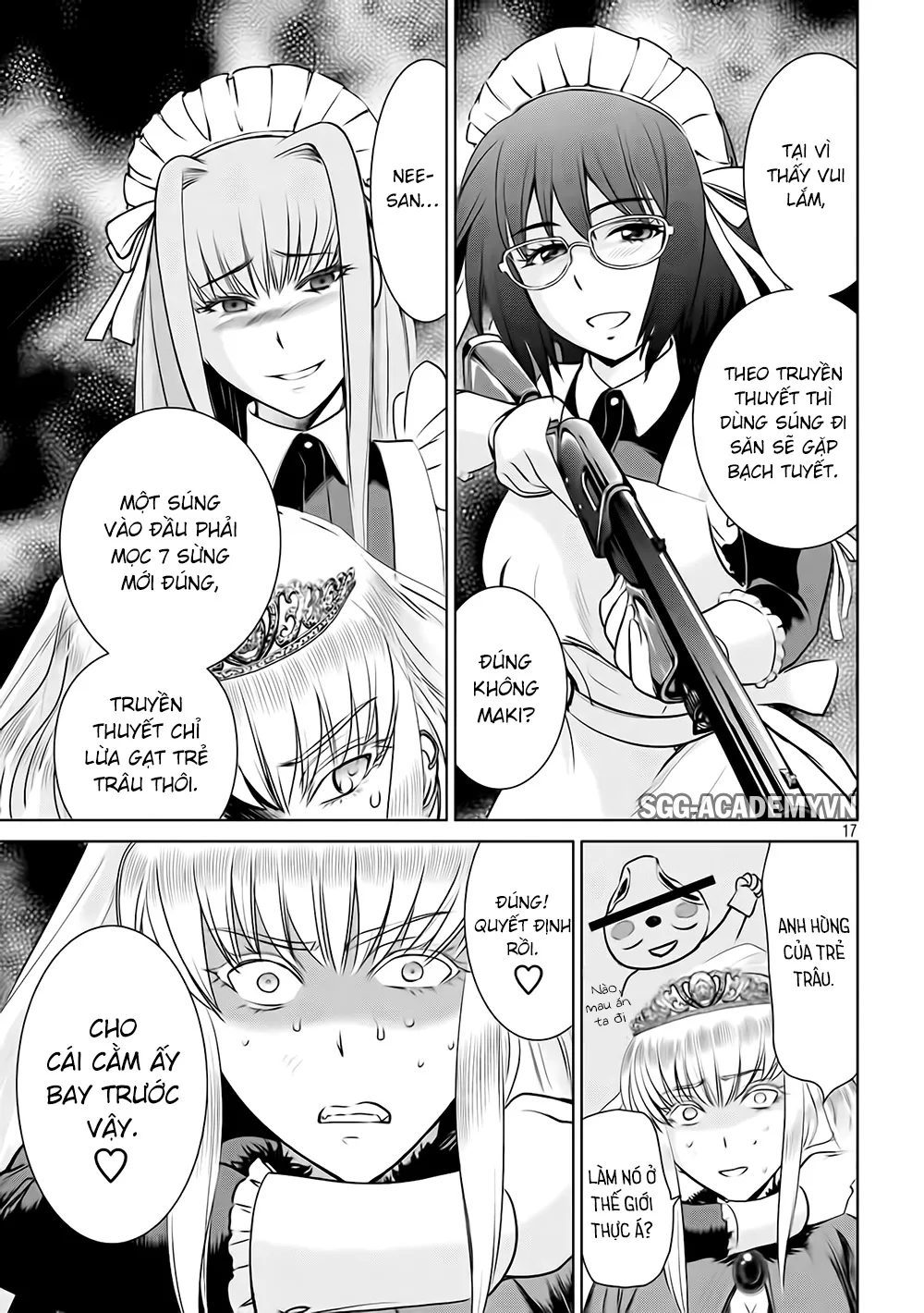 HentaiVN.net - Ảnh 20 - Satanophany - Chap 23: Cò súng nhắm đến của chị em sát thủ Doujima