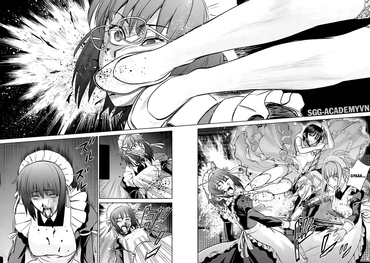 HentaiVN.net - Ảnh 23 - Satanophany - Chap 23: Cò súng nhắm đến của chị em sát thủ Doujima