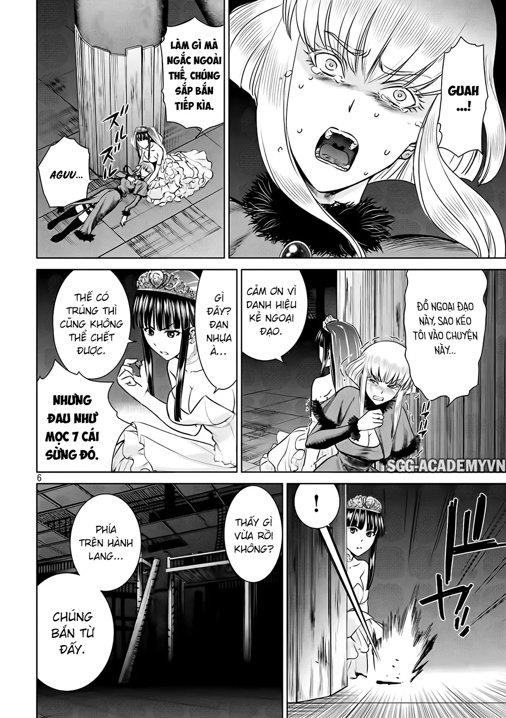 HentaiVN.net - Ảnh 9 - Satanophany - Chap 23: Cò súng nhắm đến của chị em sát thủ Doujima
