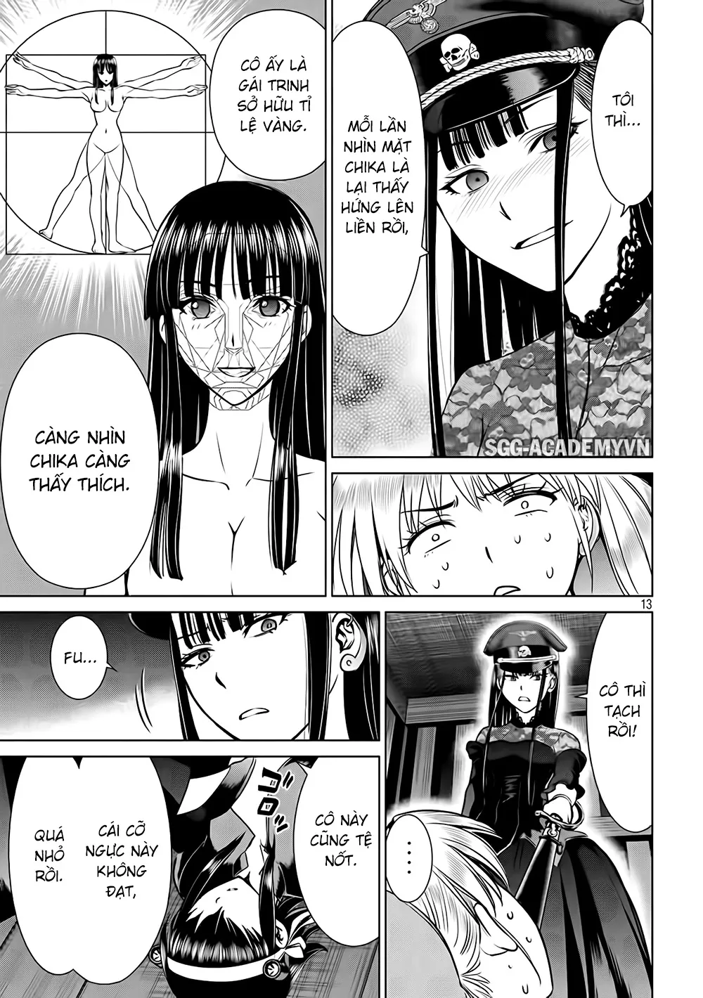 HentaiVN.net - Ảnh 15 - Satanophany - Chap 24: Phòng thí nghiệm của Sayoko