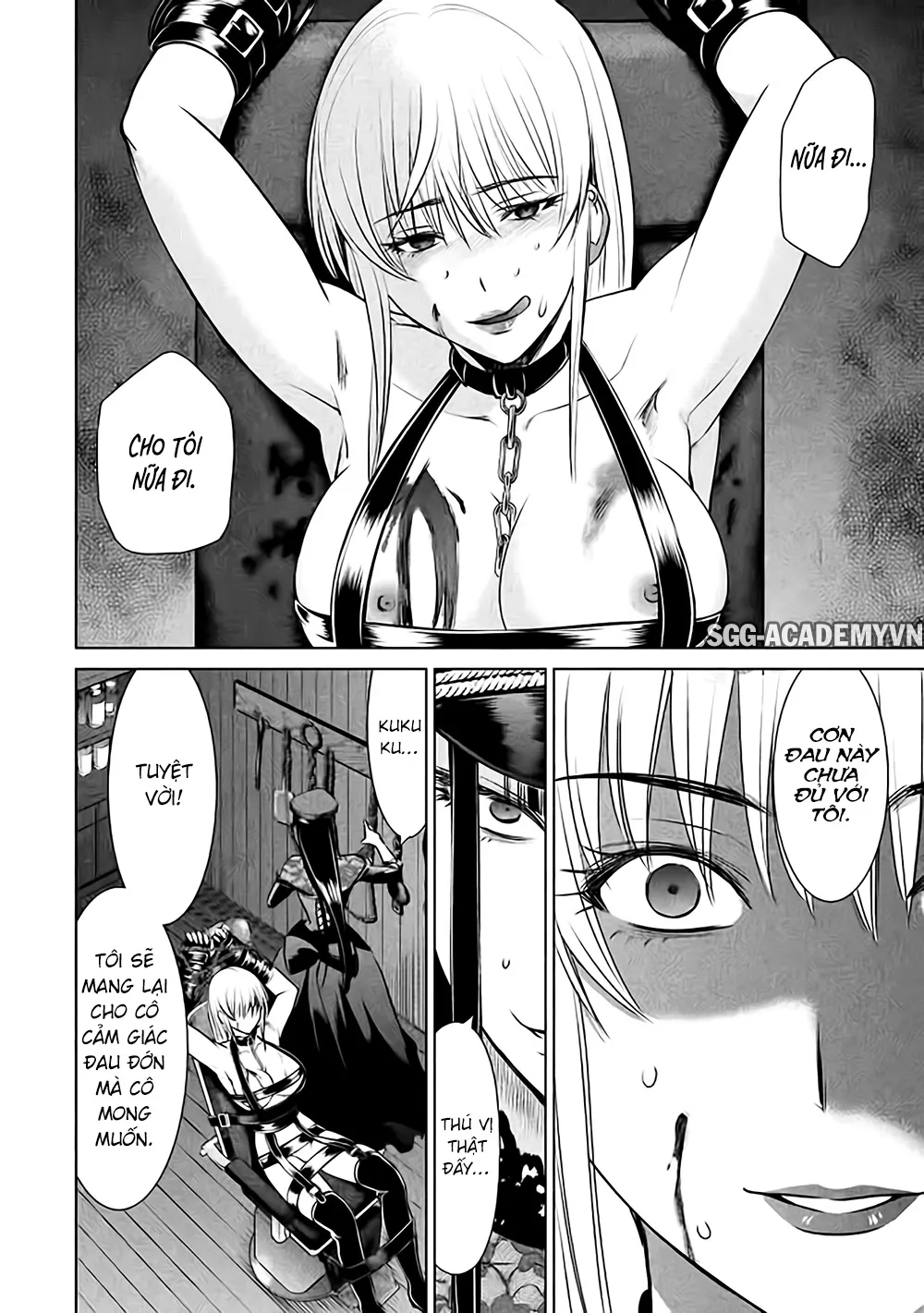 HentaiVN.net - Ảnh 10 - Satanophany - Chap 27: Tên điên dưới ánh trăng & Thiên thần của cái chết