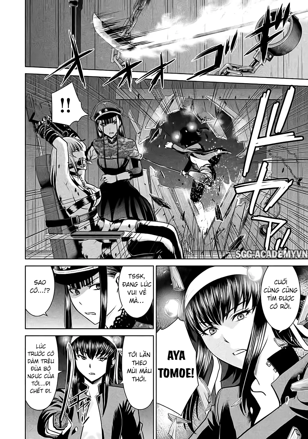 HentaiVN.net - Ảnh 12 - Satanophany - Chap 27: Tên điên dưới ánh trăng & Thiên thần của cái chết