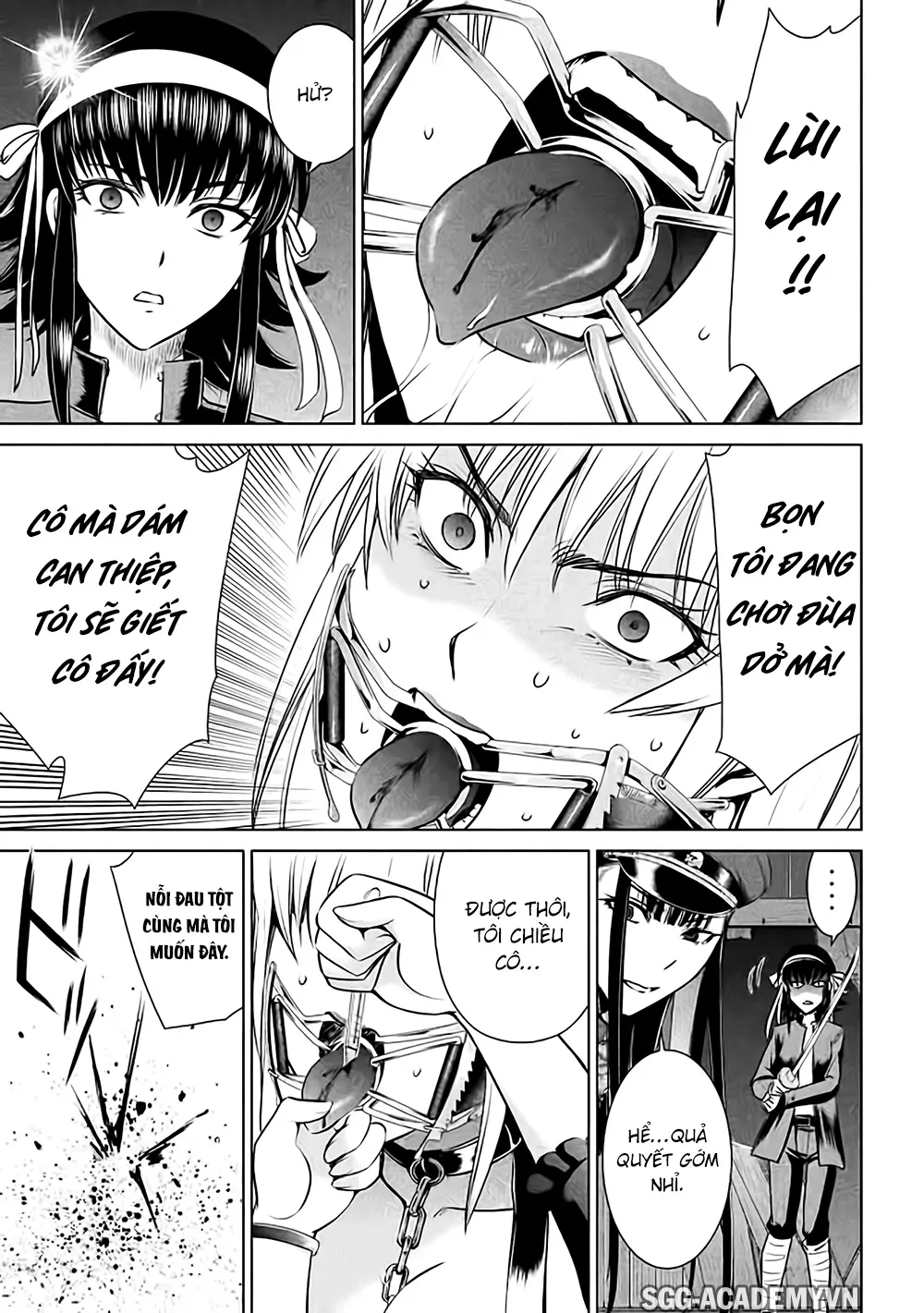 HentaiVN.net - Ảnh 13 - Satanophany - Chap 27: Tên điên dưới ánh trăng & Thiên thần của cái chết