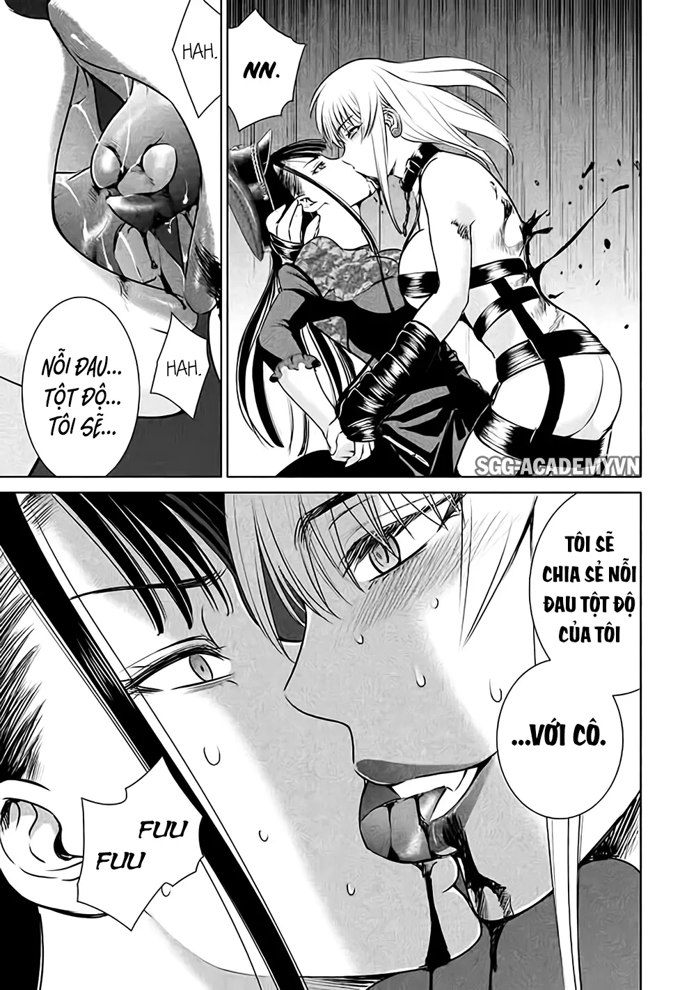 HentaiVN.net - Ảnh 17 - Satanophany - Chap 27: Tên điên dưới ánh trăng & Thiên thần của cái chết