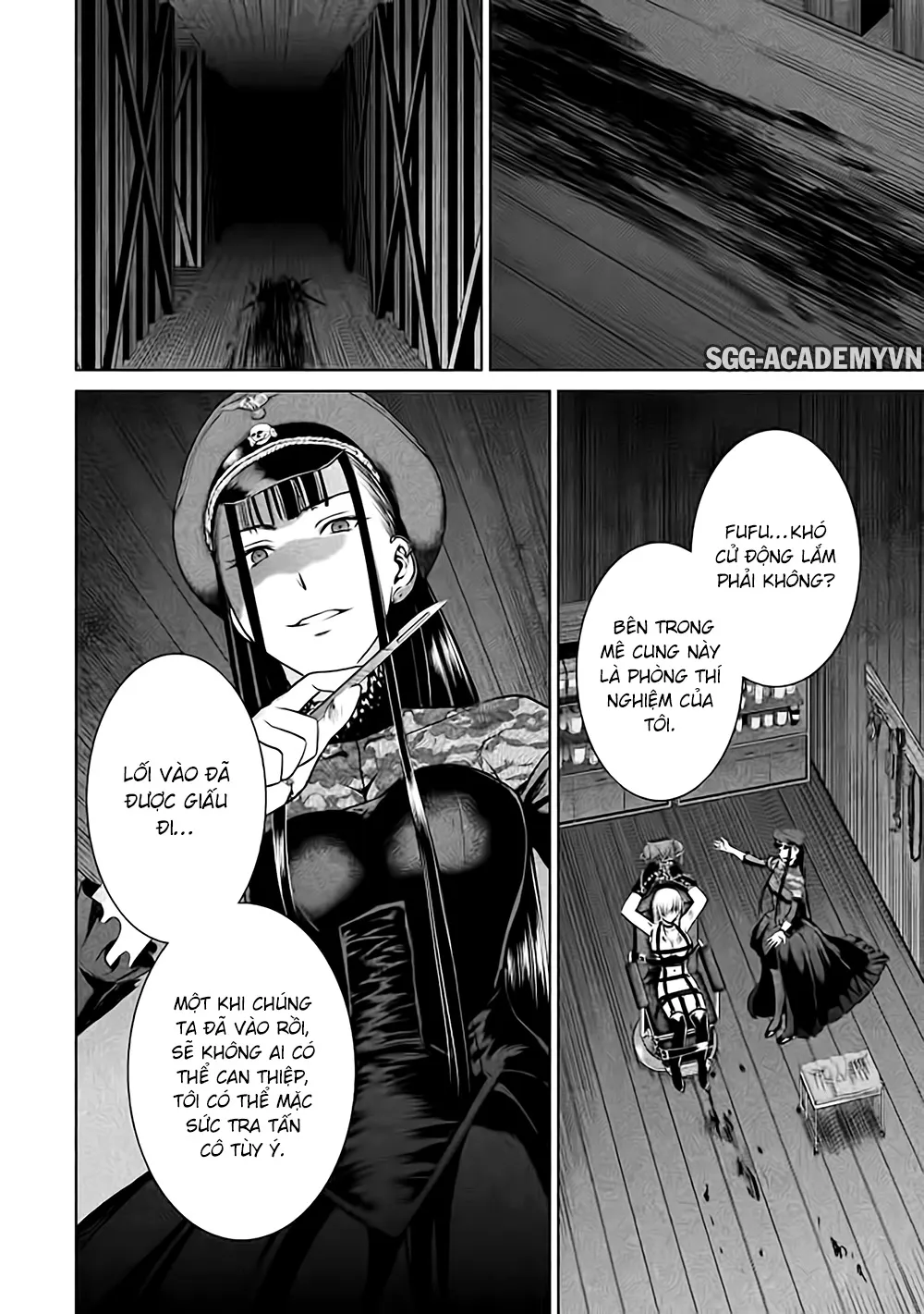 HentaiVN.net - Ảnh 4 - Satanophany - Chap 27: Tên điên dưới ánh trăng & Thiên thần của cái chết