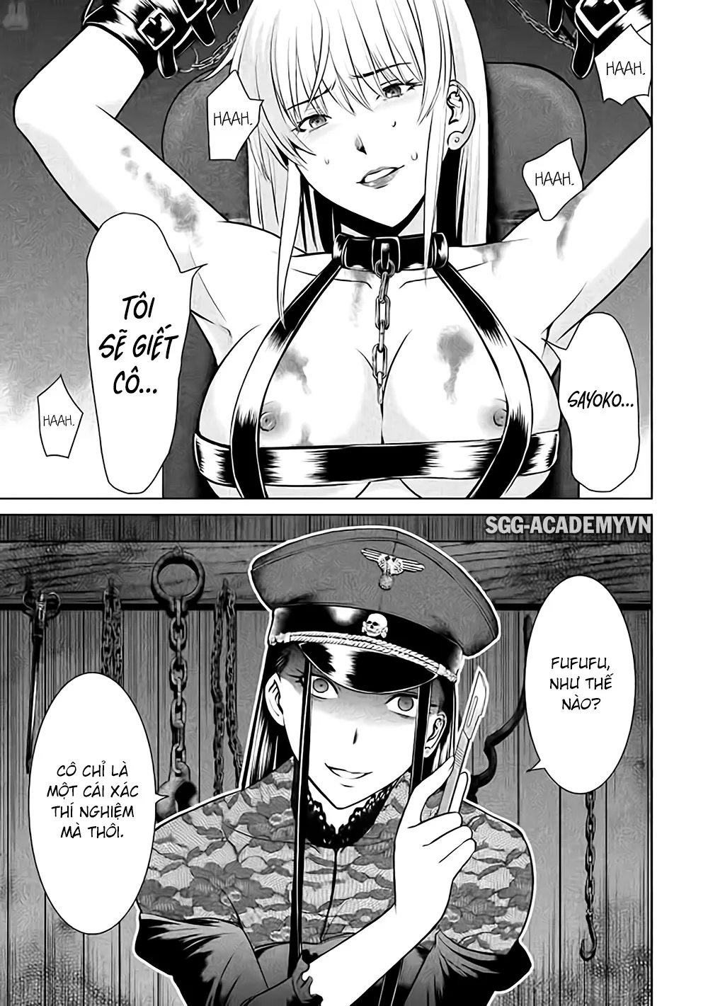 HentaiVN.net - Ảnh 5 - Satanophany - Chap 27: Tên điên dưới ánh trăng & Thiên thần của cái chết