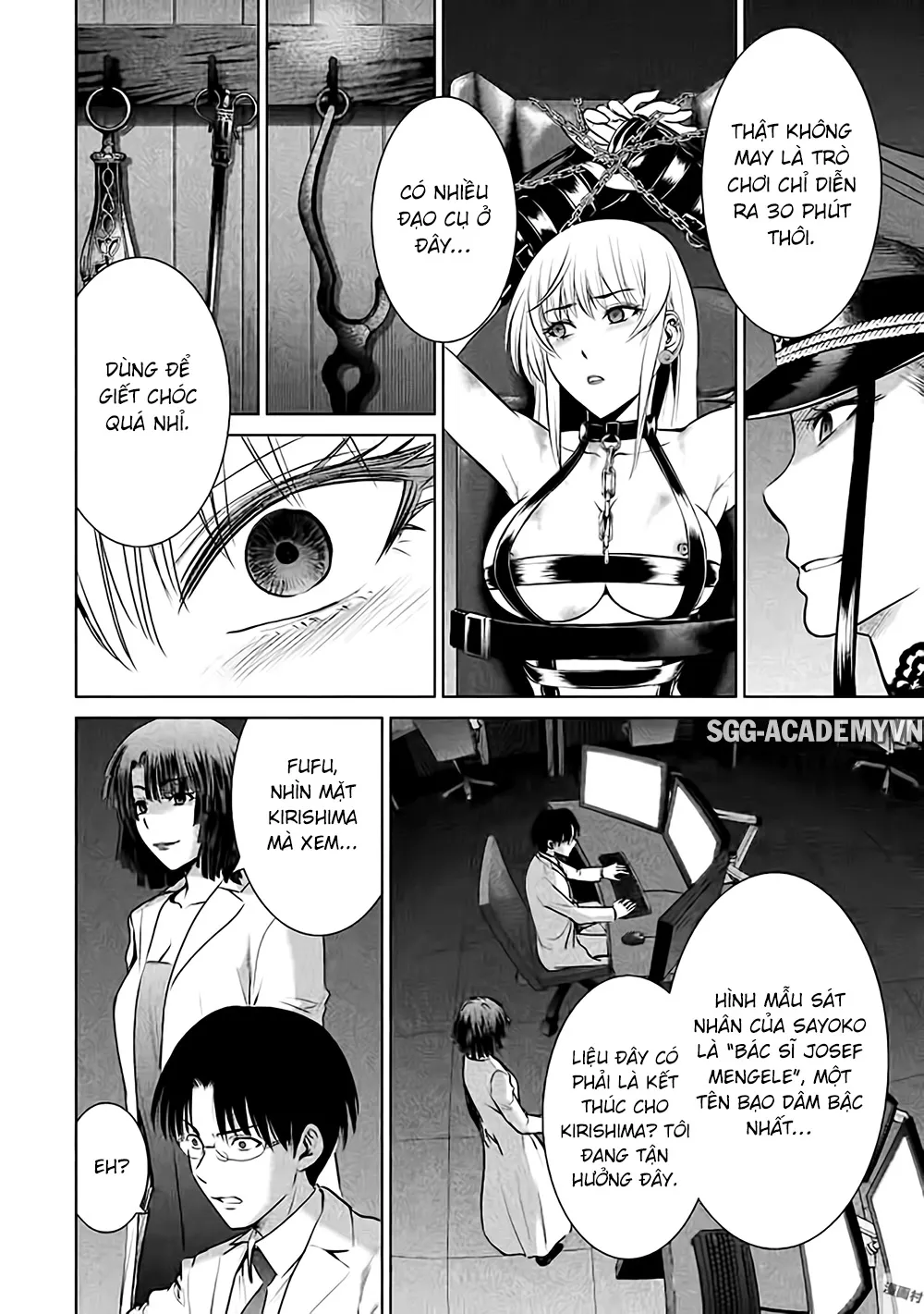 HentaiVN.net - Ảnh 6 - Satanophany - Chap 27: Tên điên dưới ánh trăng & Thiên thần của cái chết
