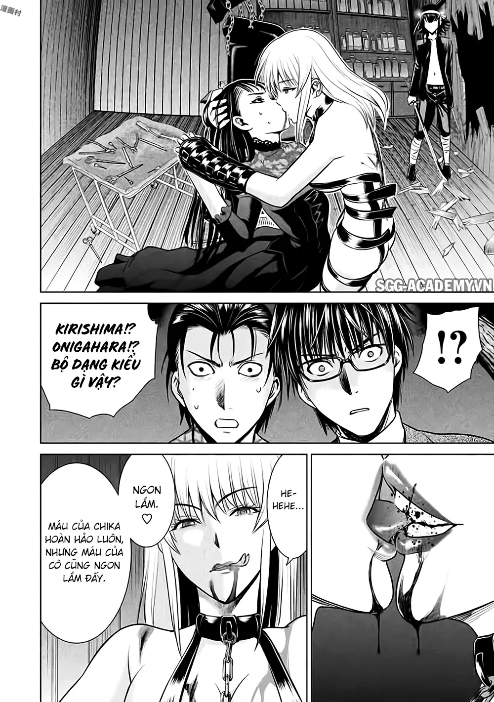 HentaiVN.net - Ảnh 12 - Satanophany - Chap 28: Chứng kiến