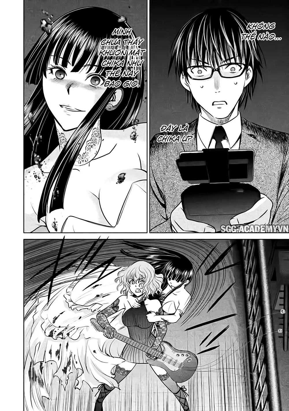 HentaiVN.net - Ảnh 18 - Satanophany - Chap 28: Chứng kiến