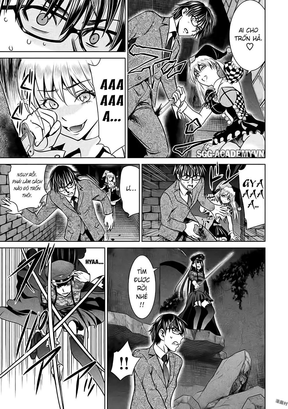 HentaiVN.net - Ảnh 11 - Satanophany - Chap 30: Trò chơi đuổi bắt