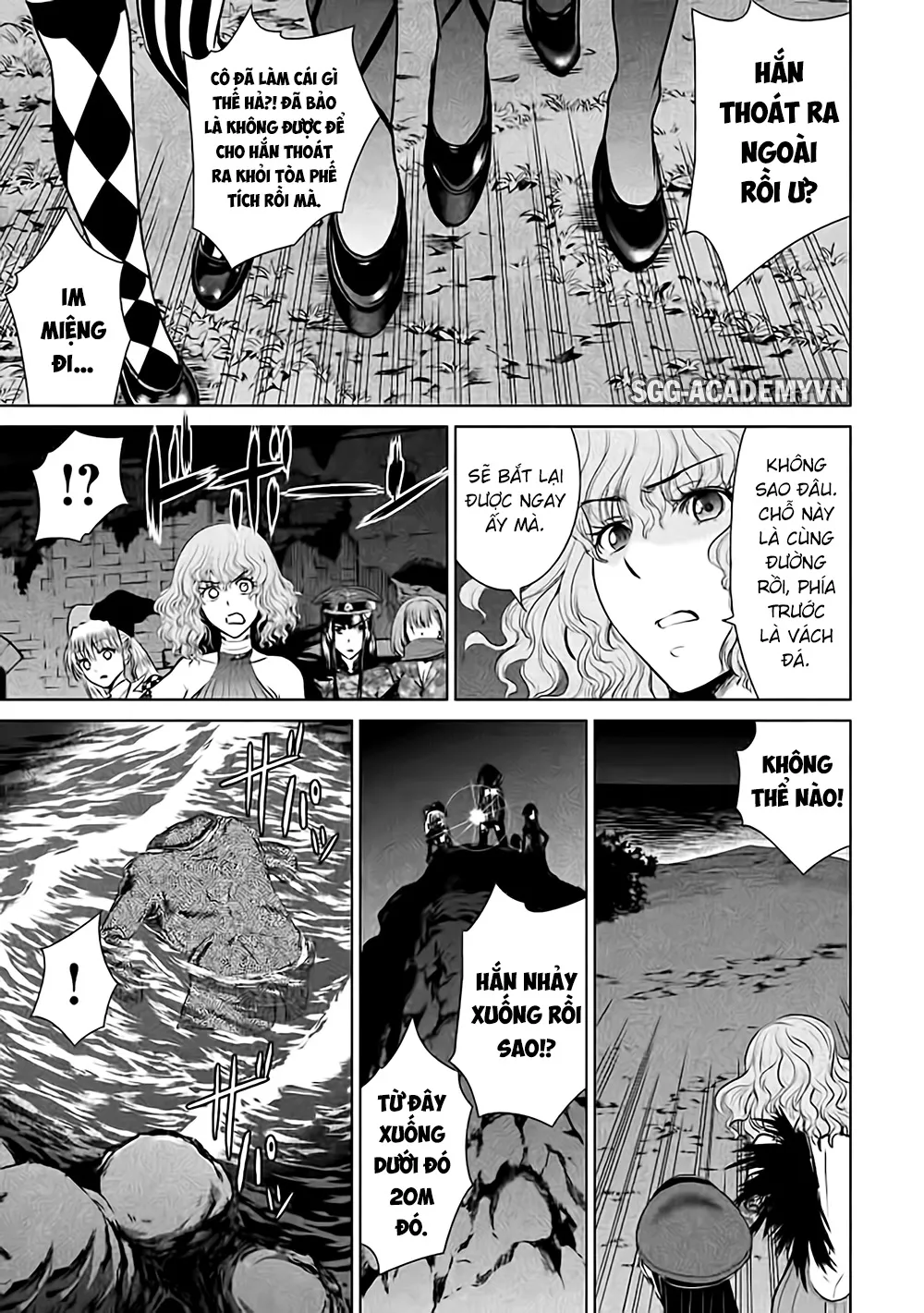 HentaiVN.net - Ảnh 17 - Satanophany - Chap 30: Trò chơi đuổi bắt