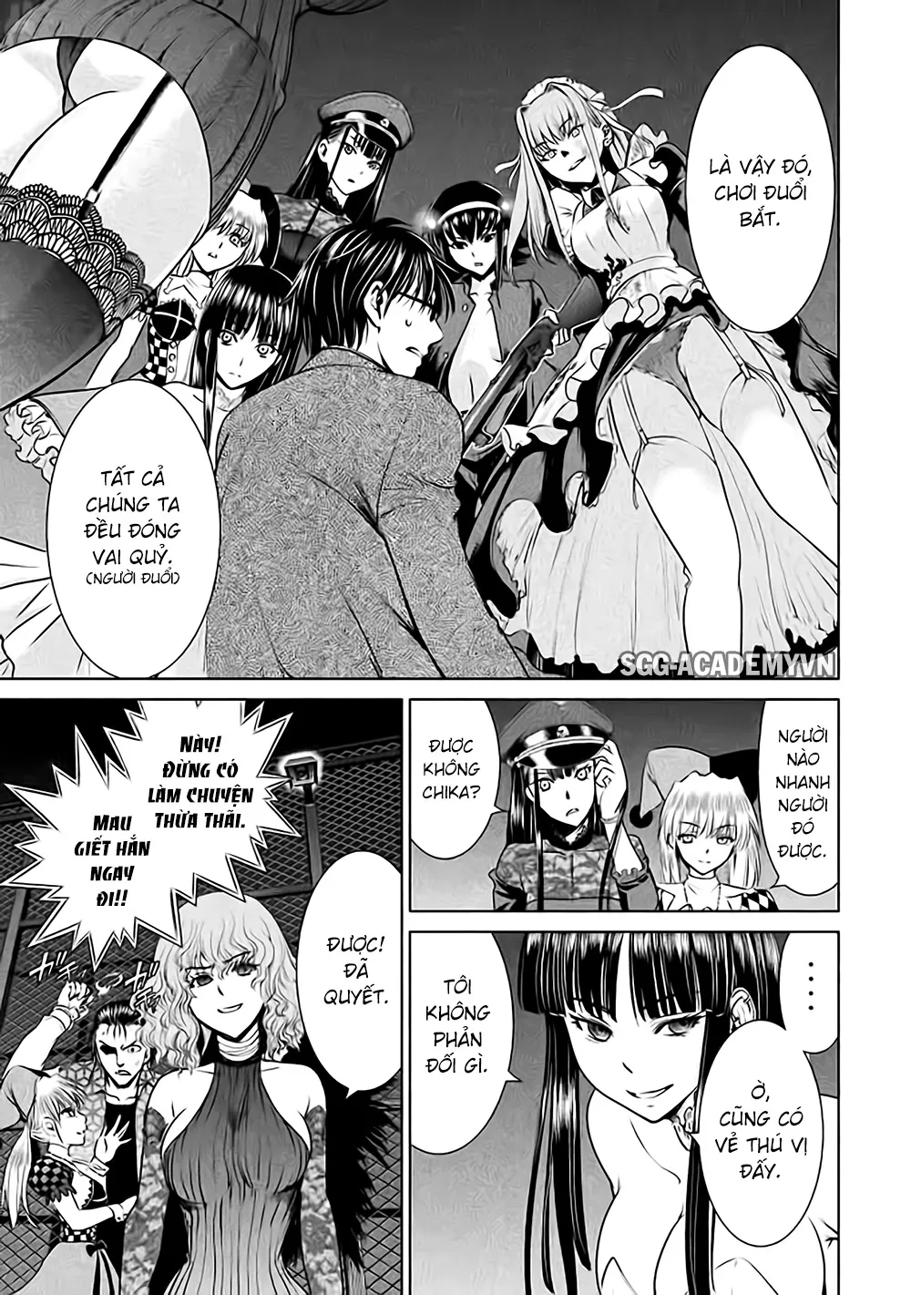 HentaiVN.net - Ảnh 7 - Satanophany - Chap 30: Trò chơi đuổi bắt