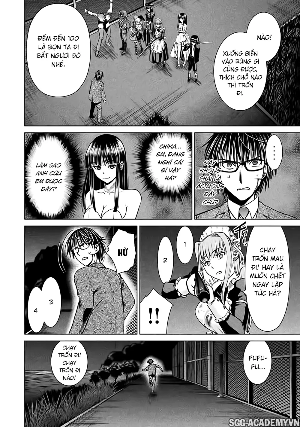HentaiVN.net - Ảnh 8 - Satanophany - Chap 30: Trò chơi đuổi bắt