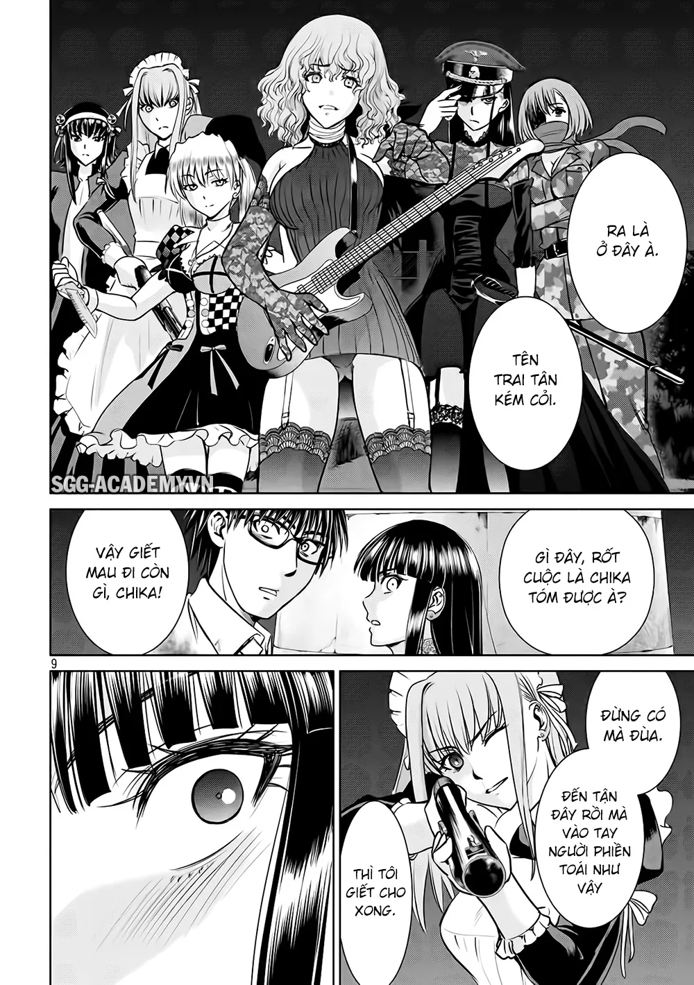 HentaiVN.net - Ảnh 12 - Satanophany - Chap 31: Chỉ hai người