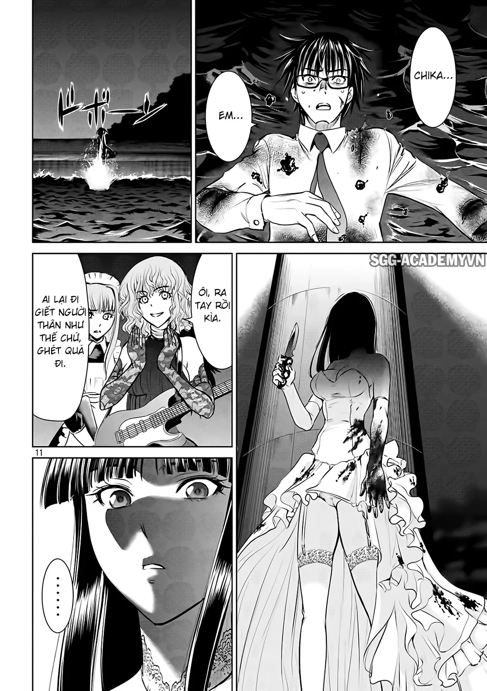 HentaiVN.net - Ảnh 14 - Satanophany - Chap 31: Chỉ hai người