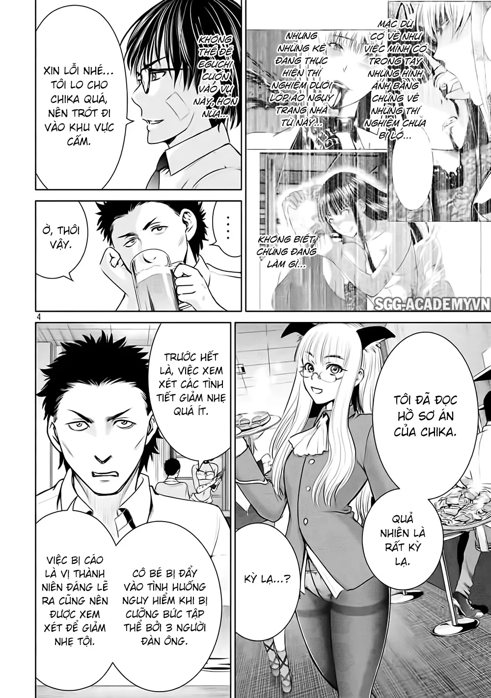 HentaiVN.net - Ảnh 8 - Satanophany - Chap 32: Bình minh