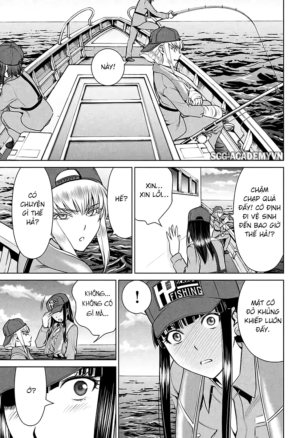 HentaiVN.net - Ảnh 13 - Satanophany - Chap 33: Những kẻ lên đảo mới