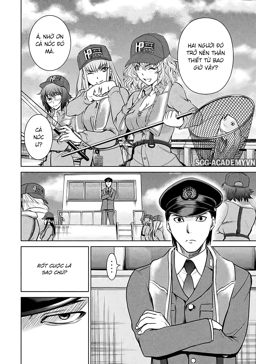 HentaiVN.net - Ảnh 14 - Satanophany - Chap 33: Những kẻ lên đảo mới