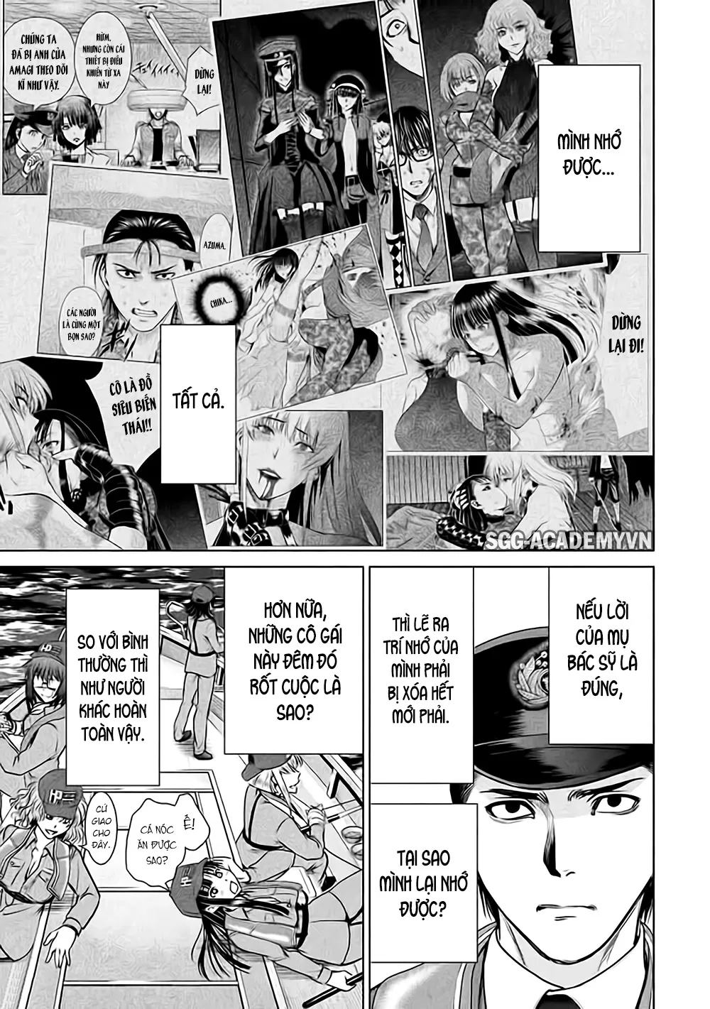 HentaiVN.net - Ảnh 15 - Satanophany - Chap 33: Những kẻ lên đảo mới