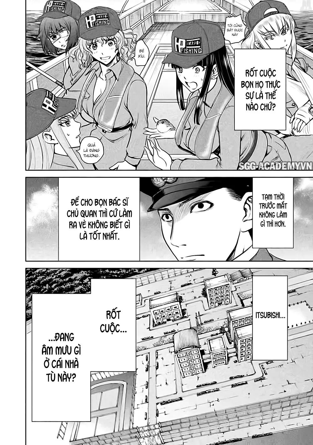 HentaiVN.net - Ảnh 16 - Satanophany - Chap 33: Những kẻ lên đảo mới