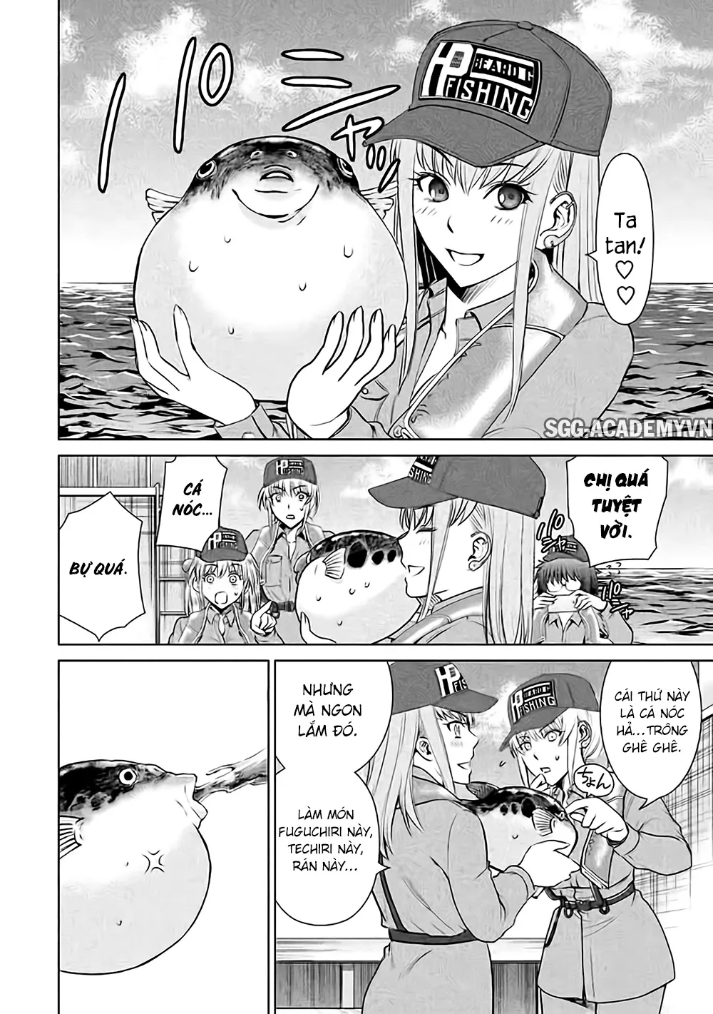 HentaiVN.net - Ảnh 4 - Satanophany - Chap 33: Những kẻ lên đảo mới