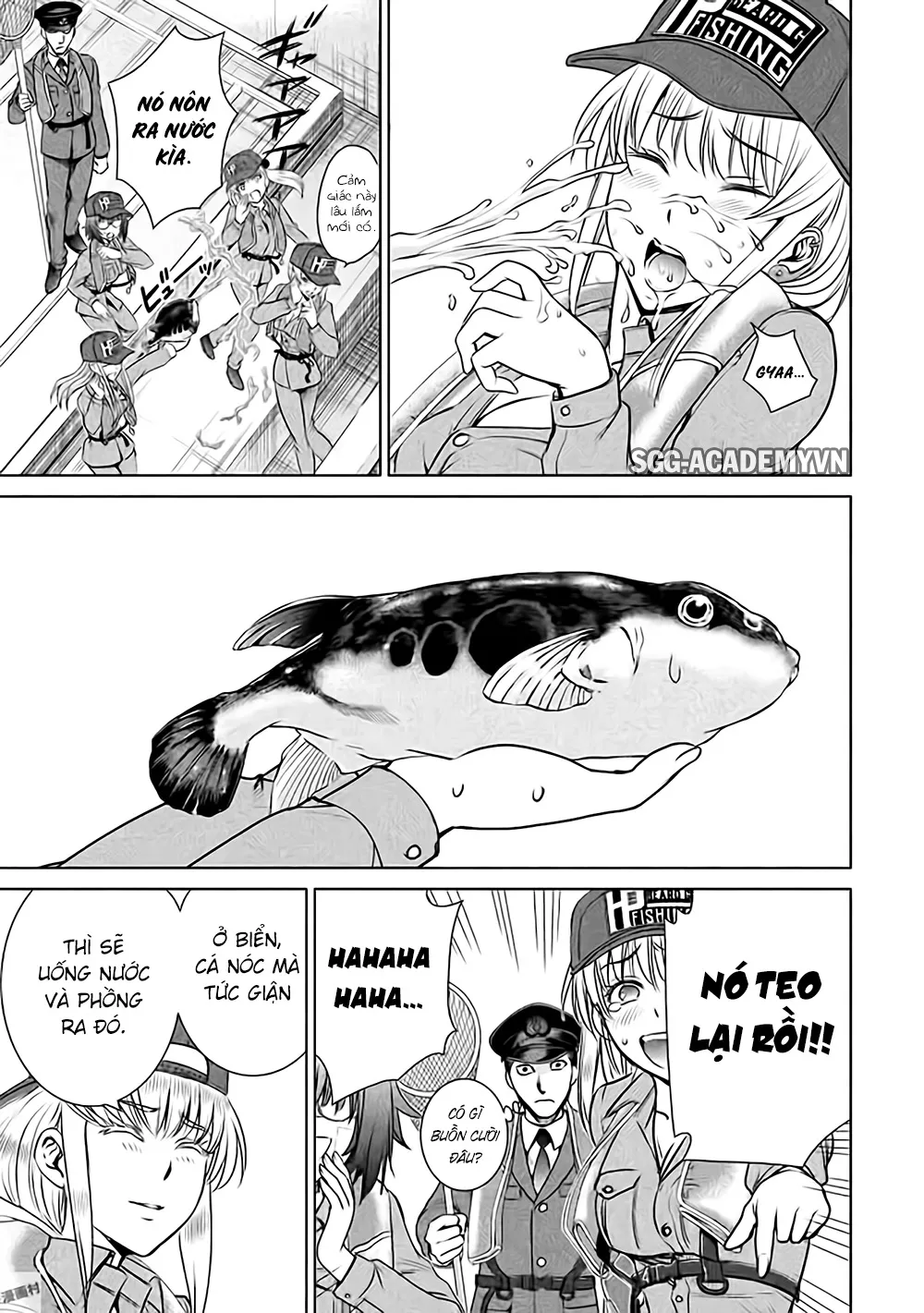 HentaiVN.net - Ảnh 5 - Satanophany - Chap 33: Những kẻ lên đảo mới