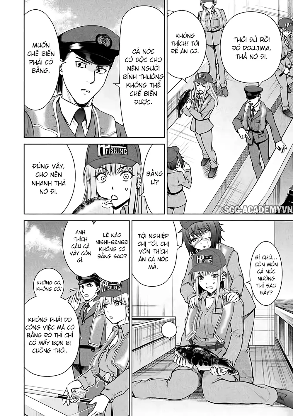 HentaiVN.net - Ảnh 6 - Satanophany - Chap 33: Những kẻ lên đảo mới