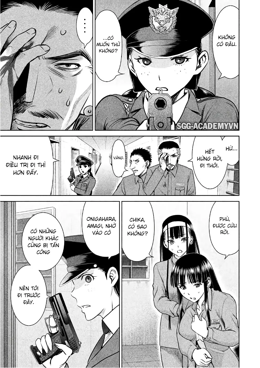 HentaiVN.net - Ảnh 13 - Satanophany - Chap 36: Sự xâm nhập vào ban ngày