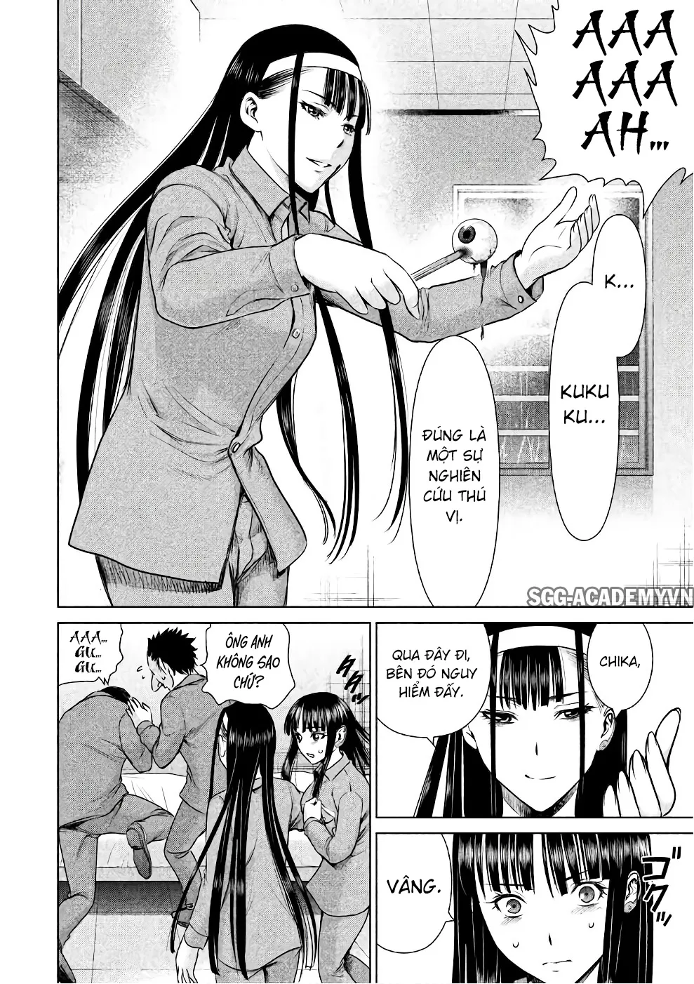 HentaiVN.net - Ảnh 8 - Satanophany - Chap 36: Sự xâm nhập vào ban ngày