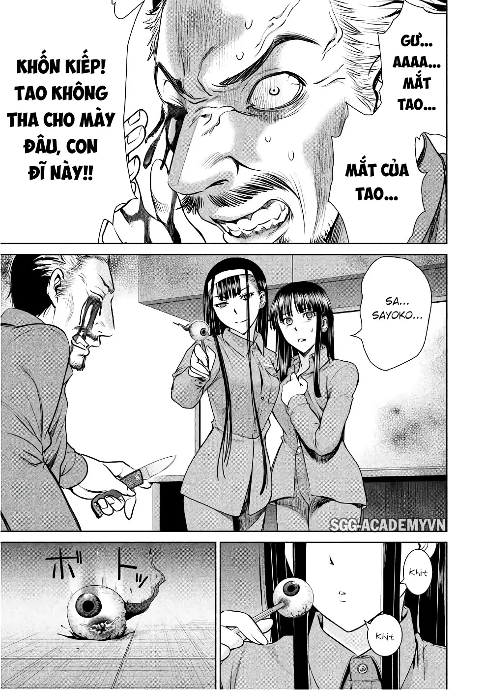 HentaiVN.net - Ảnh 9 - Satanophany - Chap 36: Sự xâm nhập vào ban ngày