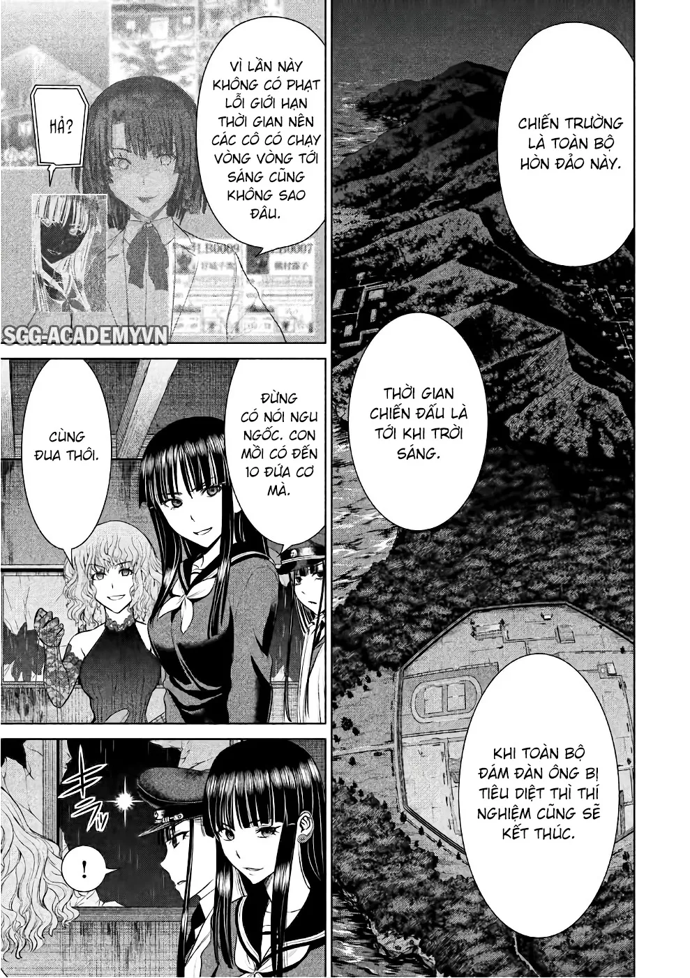 HentaiVN.net - Ảnh 10 - Satanophany - Chap 37: Ban đêm lập đội