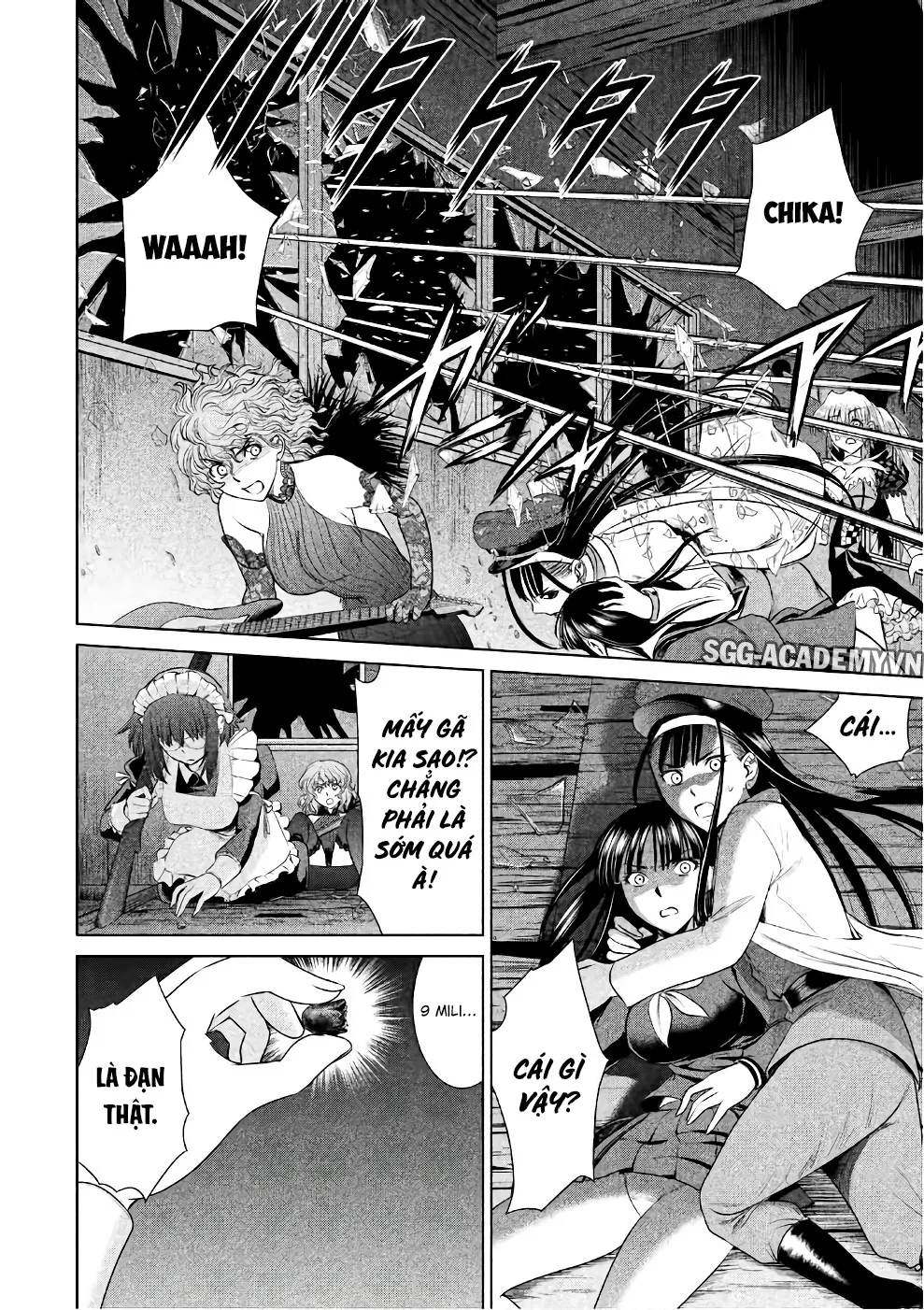 HentaiVN.net - Ảnh 11 - Satanophany - Chap 37: Ban đêm lập đội