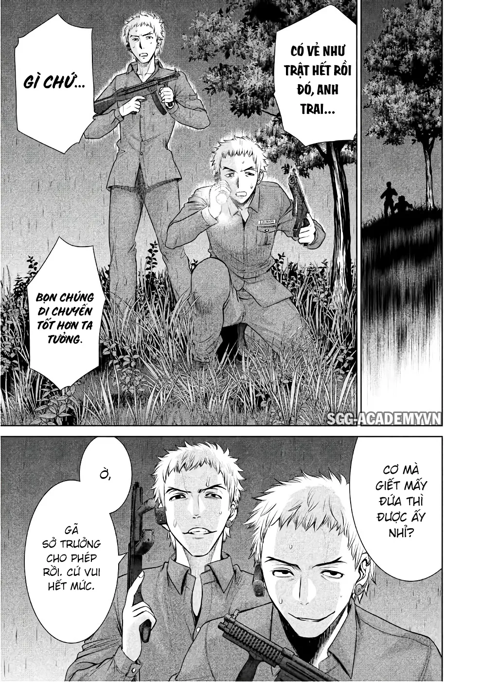 HentaiVN.net - Ảnh 12 - Satanophany - Chap 37: Ban đêm lập đội