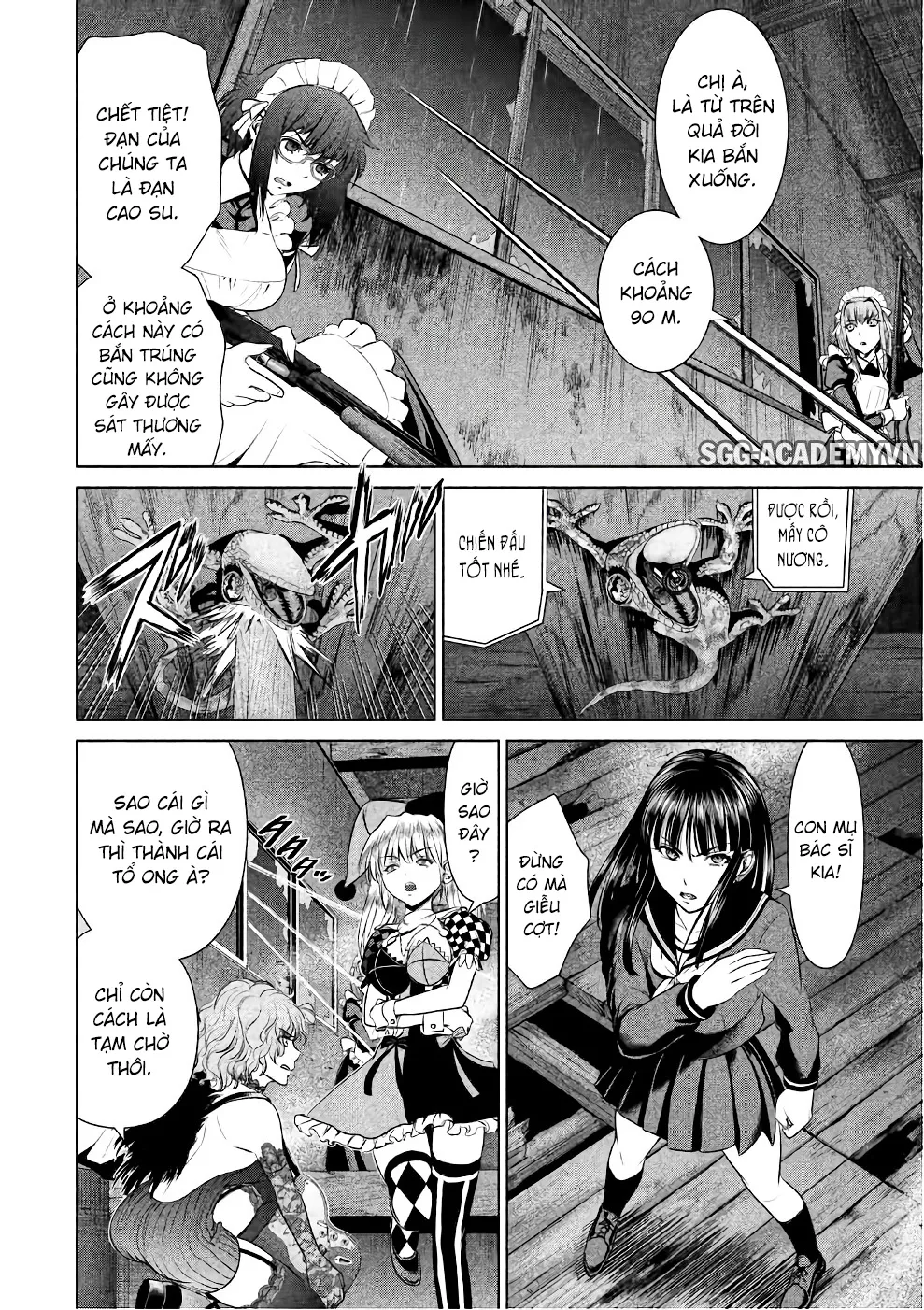HentaiVN.net - Ảnh 13 - Satanophany - Chap 37: Ban đêm lập đội