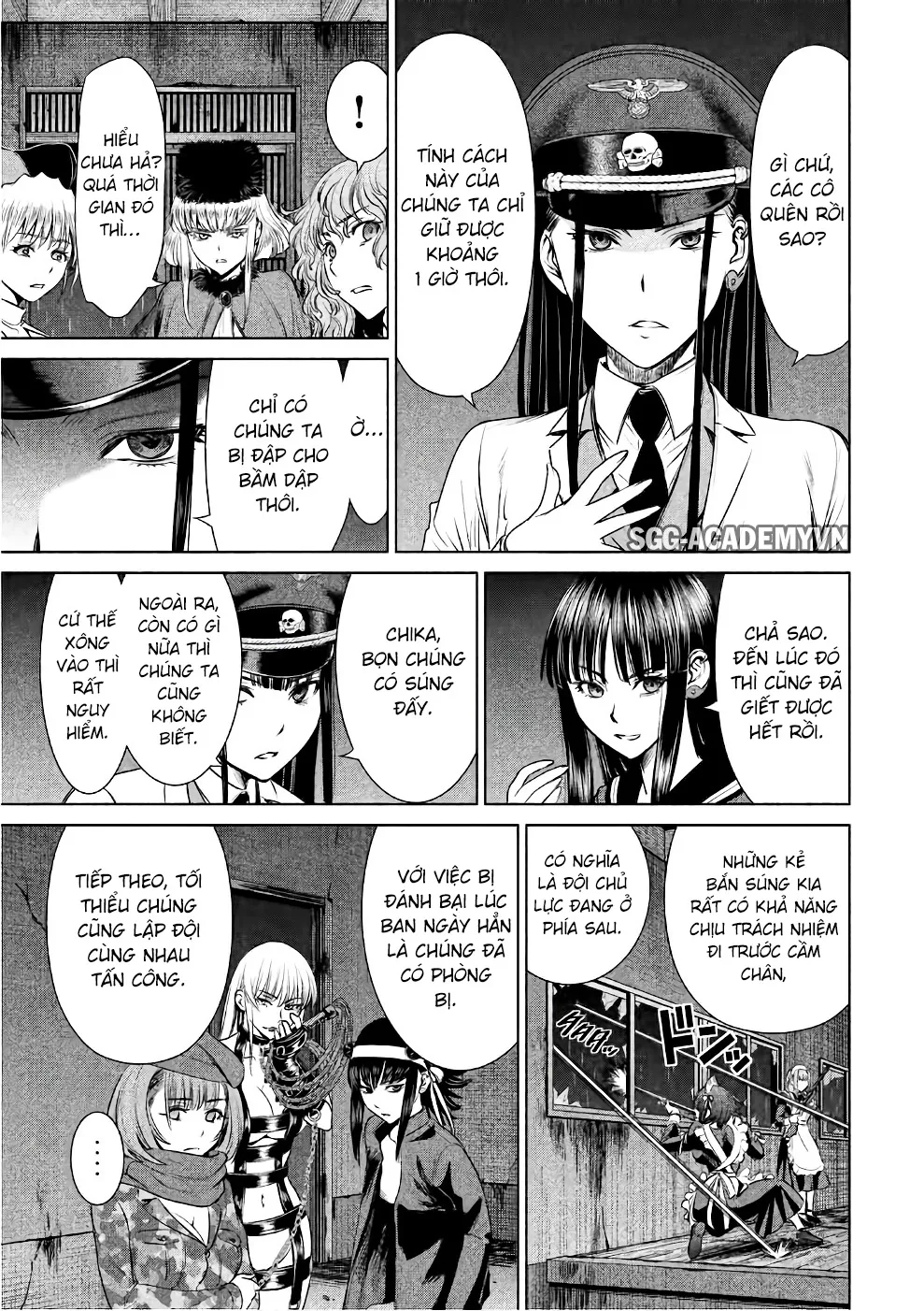 HentaiVN.net - Ảnh 14 - Satanophany - Chap 37: Ban đêm lập đội