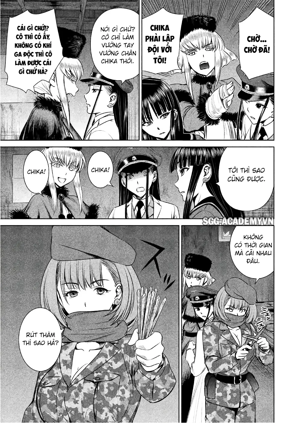 HentaiVN.net - Ảnh 18 - Satanophany - Chap 37: Ban đêm lập đội