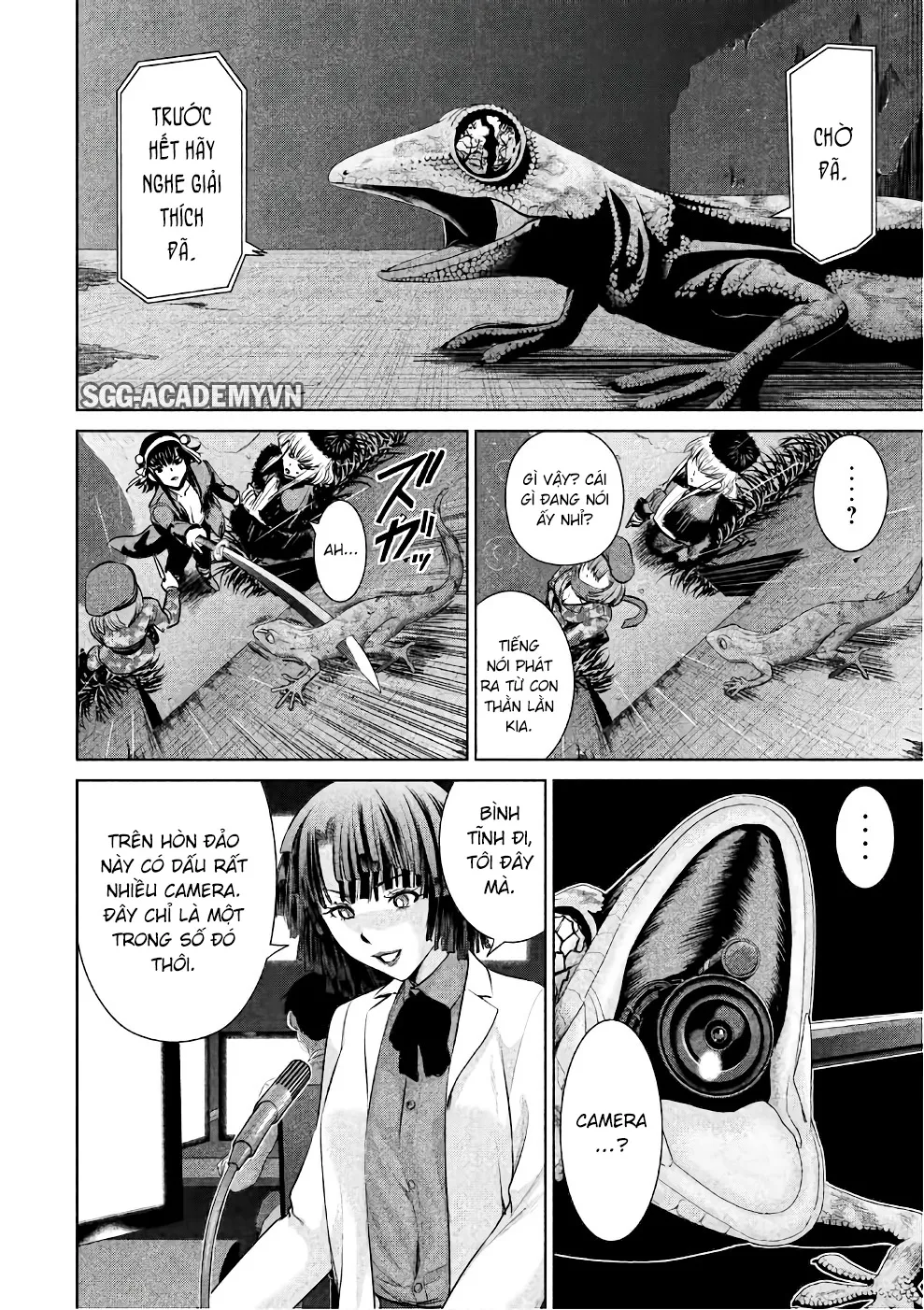 HentaiVN.net - Ảnh 7 - Satanophany - Chap 37: Ban đêm lập đội