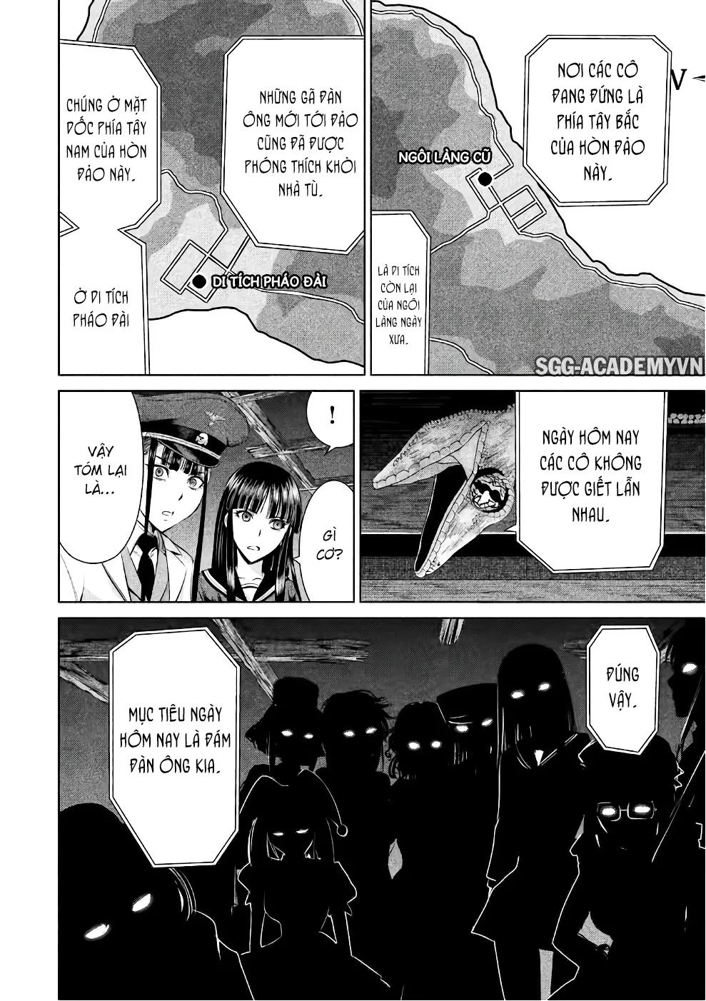 HentaiVN.net - Ảnh 9 - Satanophany - Chap 37: Ban đêm lập đội