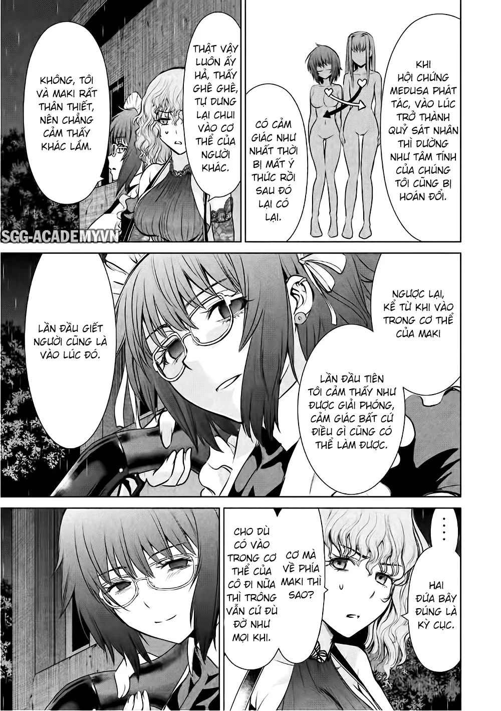 HentaiVN.net - Ảnh 13 - Satanophany - Chap 39: Bí mật chị em.