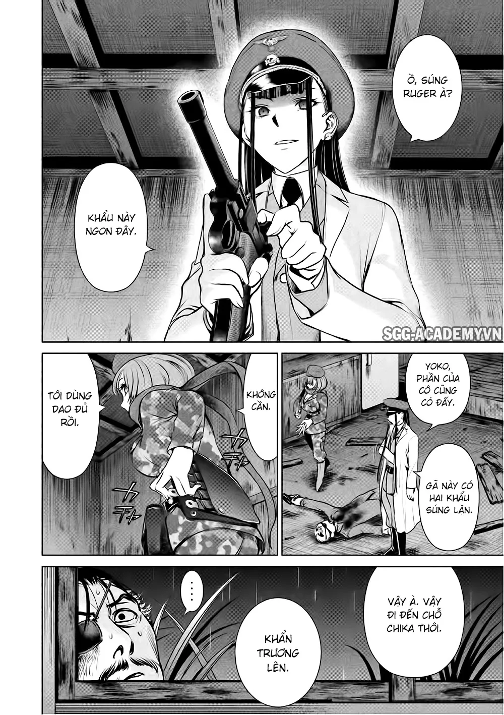 HentaiVN.net - Ảnh 4 - Satanophany - Chap 41: Chịu đựng một giờ