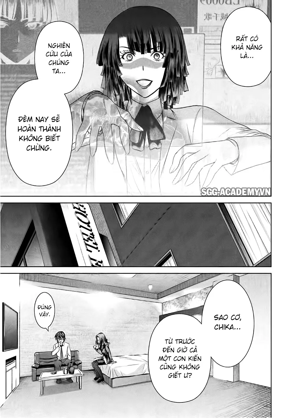 HentaiVN.net - Ảnh 17 - Satanophany - Chap 42: Trái tim lương thiện