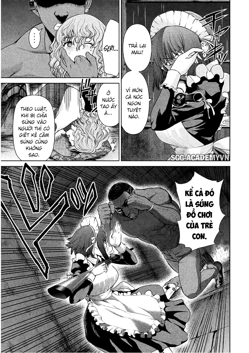 HentaiVN.net - Ảnh 8 - Satanophany - Chap 44: Desalvo