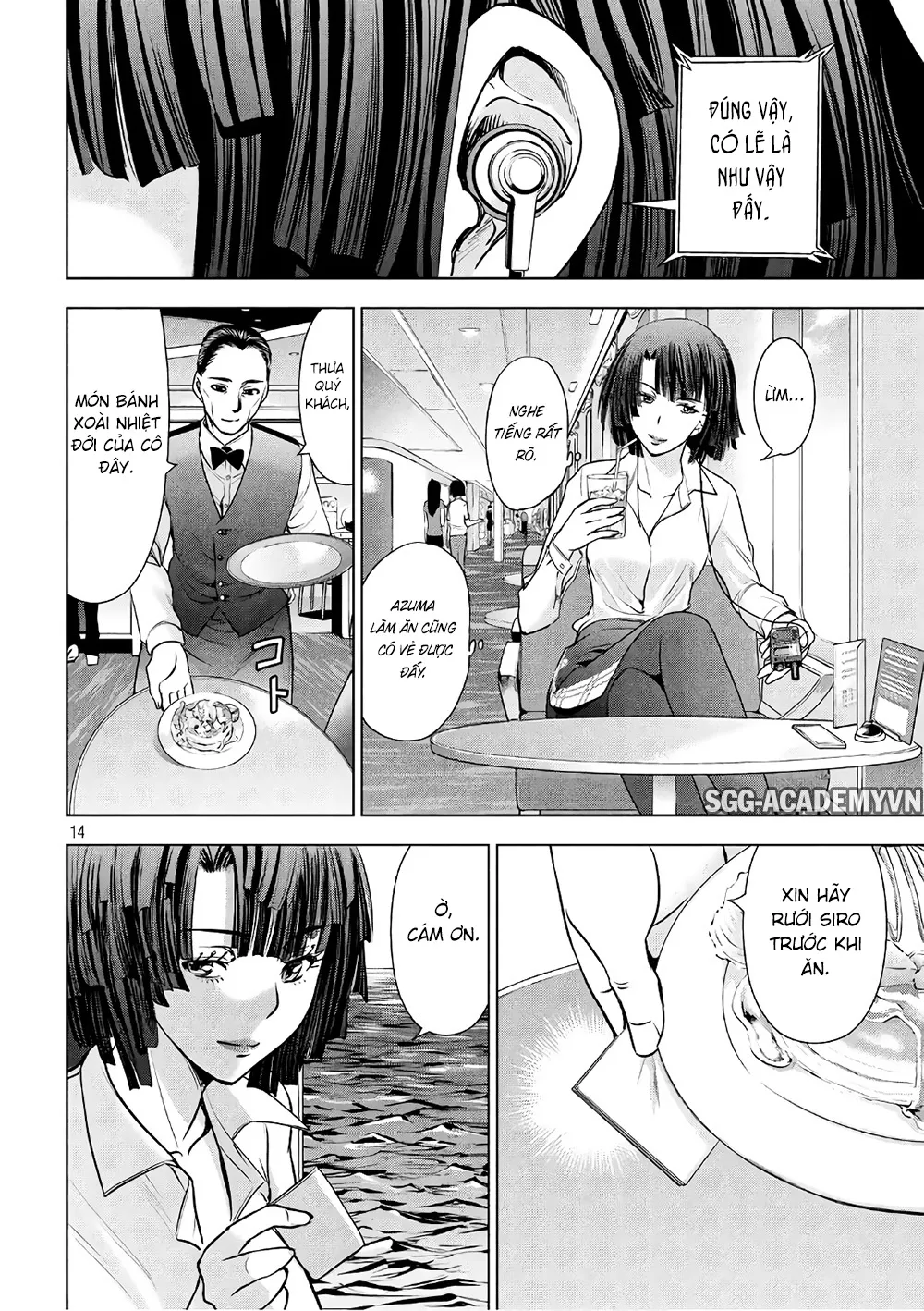HentaiVN.net - Ảnh 15 - Satanophany - Chap 56: Bồn tắm không gian mở
