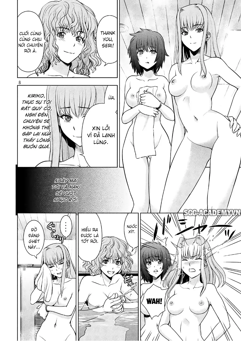 HentaiVN.net - Ảnh 9 - Satanophany - Chap 56: Bồn tắm không gian mở
