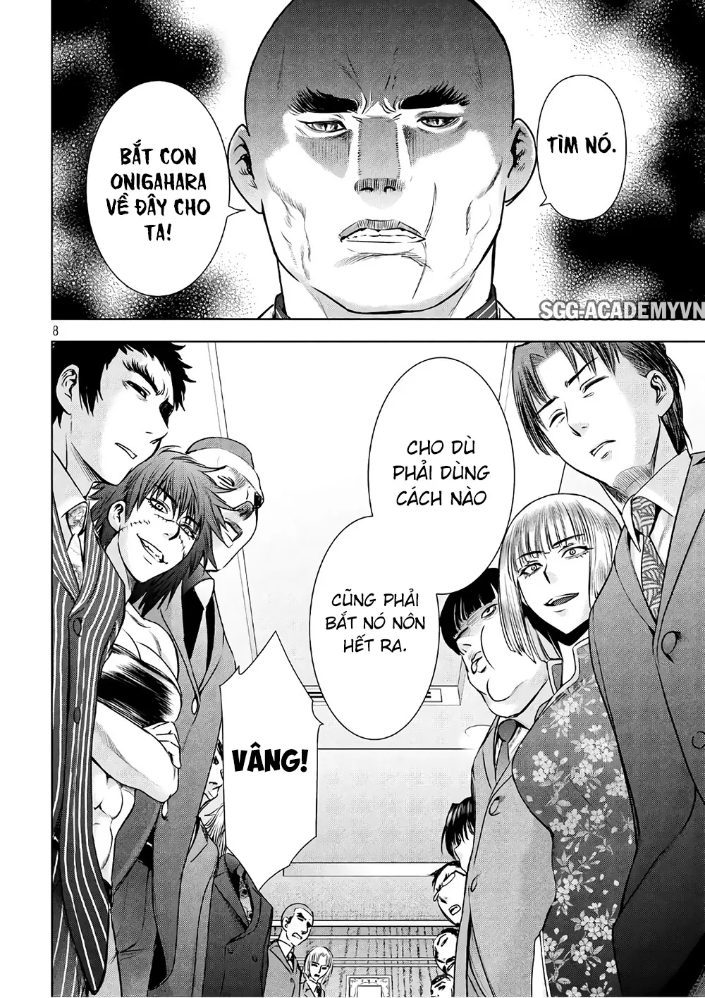 HentaiVN.net - Ảnh 10 - Satanophany - Chap 57: Lễ chúc mừng trên thuyền