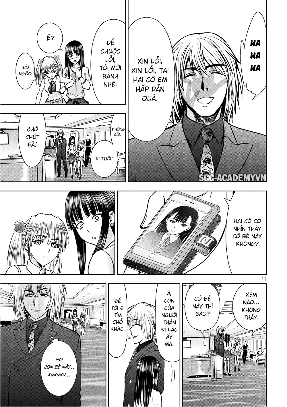 HentaiVN.net - Ảnh 13 - Satanophany - Chap 57: Lễ chúc mừng trên thuyền