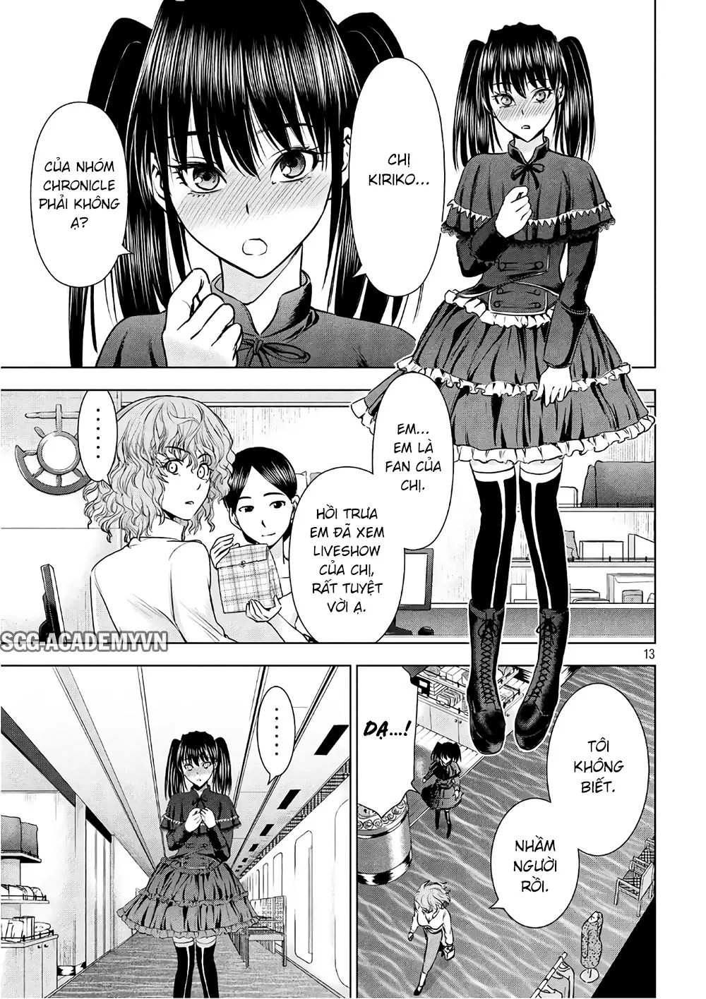 HentaiVN.net - Ảnh 15 - Satanophany - Chap 57: Lễ chúc mừng trên thuyền