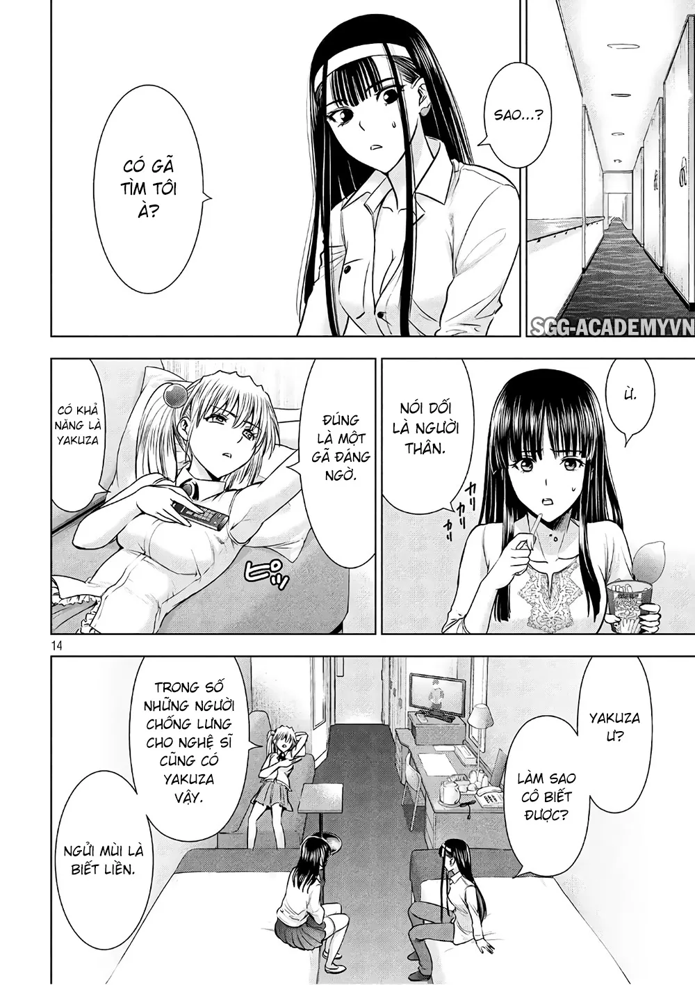 HentaiVN.net - Ảnh 16 - Satanophany - Chap 57: Lễ chúc mừng trên thuyền
