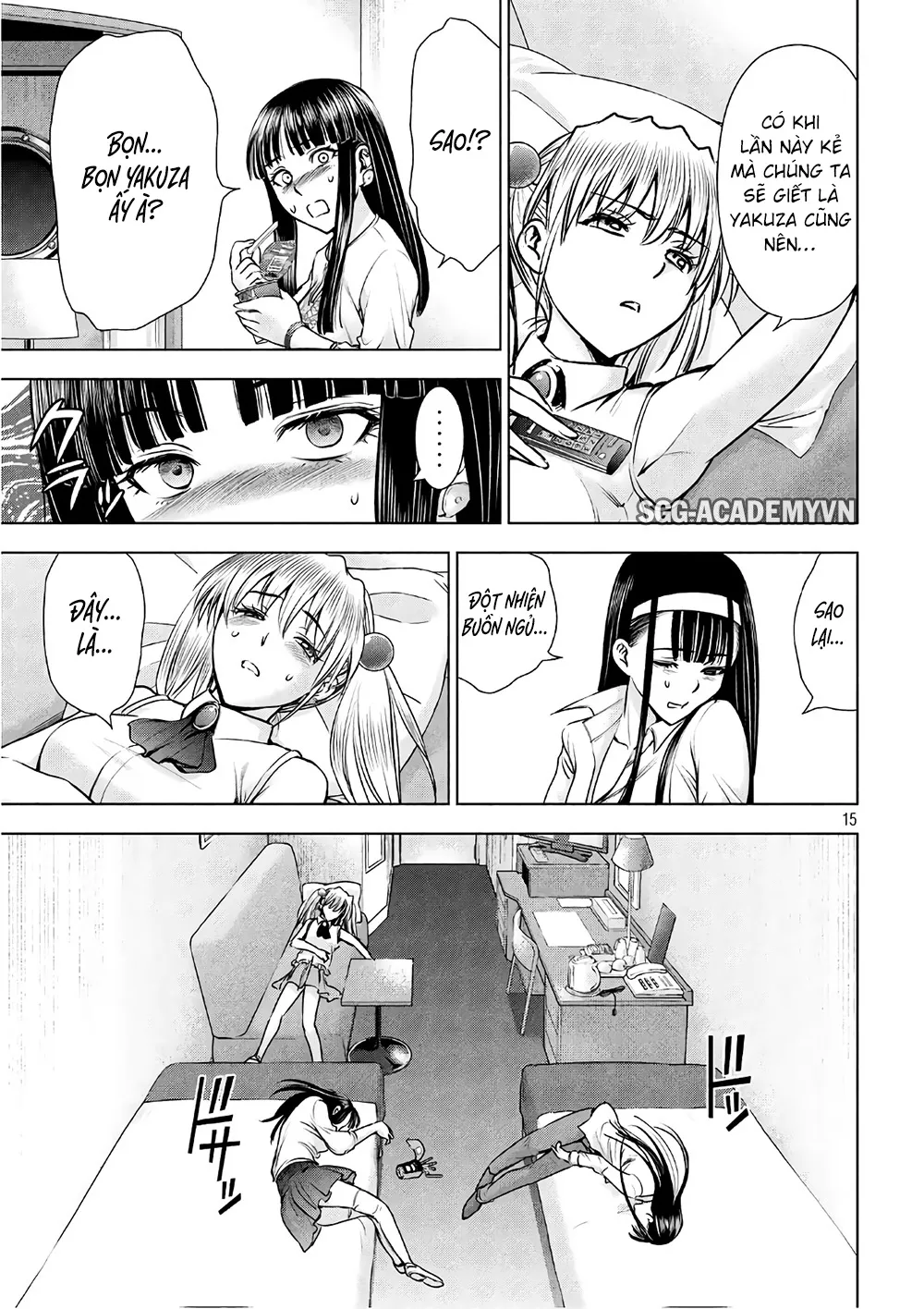 HentaiVN.net - Ảnh 17 - Satanophany - Chap 57: Lễ chúc mừng trên thuyền