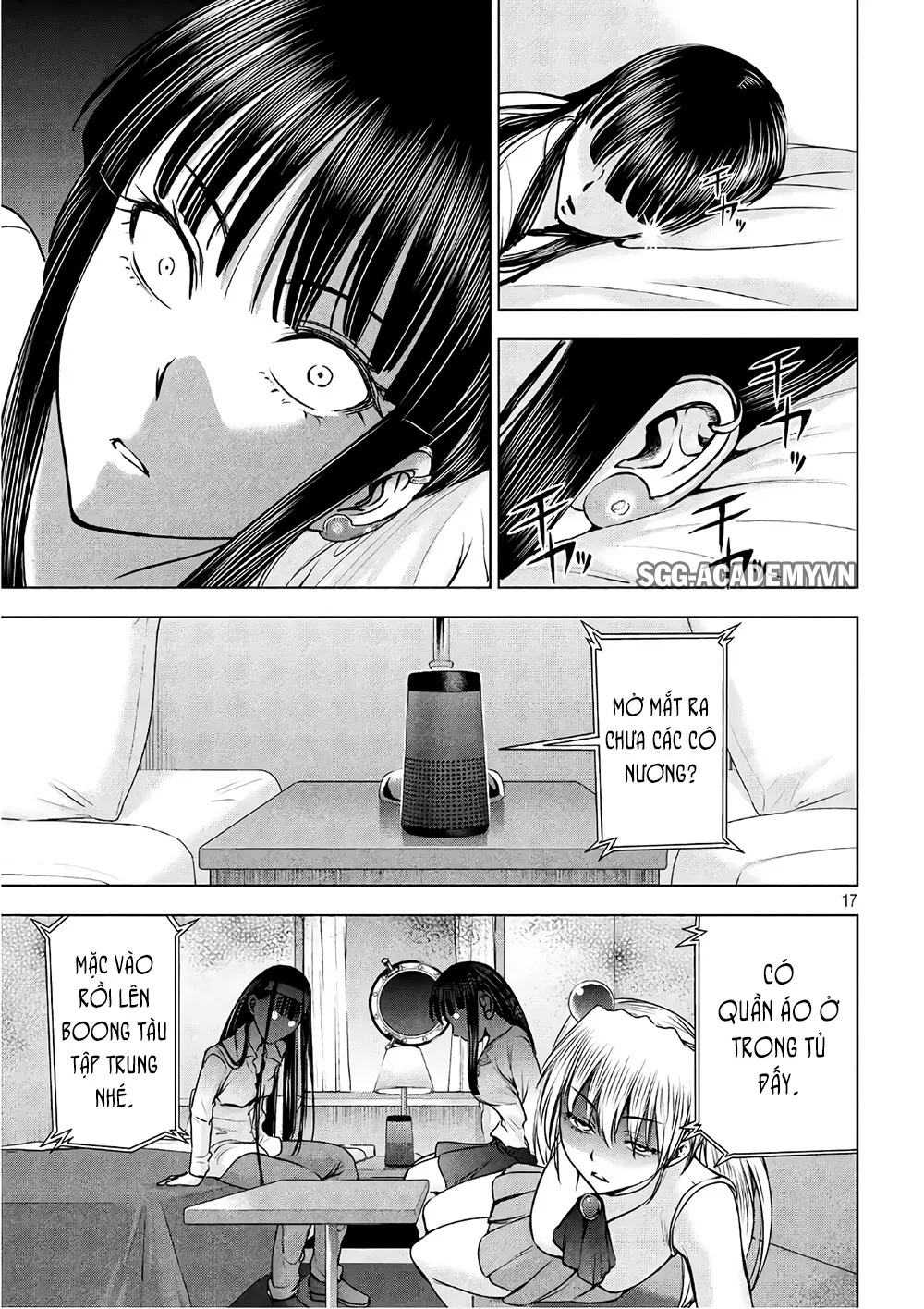 HentaiVN.net - Ảnh 19 - Satanophany - Chap 57: Lễ chúc mừng trên thuyền